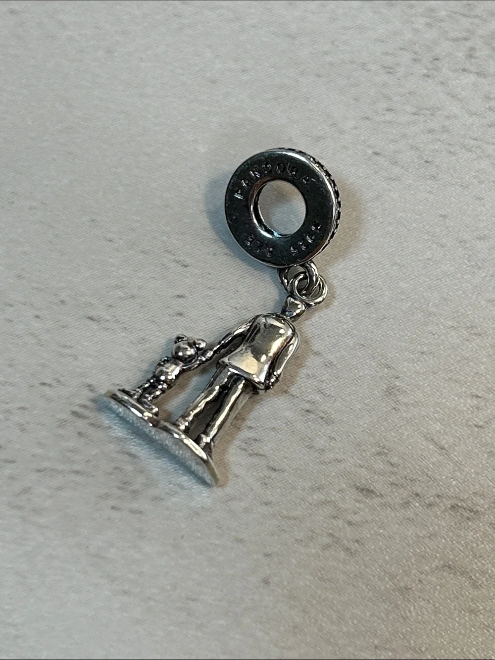 Pandora polished sterling